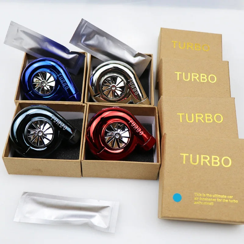 Cross-border Bestseller TURBO-style ABS Car air Freshener Decorative Fragrance for Odor Removal; Direct Manufacturer Supply MegaBDM