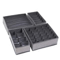 40080402 Underwear Drawer Organizer Dividers Foldable Closet Storage Organizer Clothing Storage Boxes for Lingerie BrasSocks