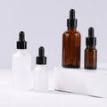 Luxury 50ml Matte Frosted Face Serum Bottle Empty Cosmetic Essential Oil Container for Skin Care Cream Eye Drop 30ml 50ml 100ml
