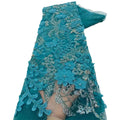African Bridal Wedding Dress Fabric Embroidery Lentejuelas De Cuentas  Lace Women Dress Damask Mesh Net Lace Fabric