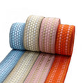 Customized Webbing 50mm Polyester Jacquard Webbing Rhombus Embellished Reflective Tape Guitar Strap Camera Strap
