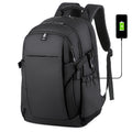 Fashion 2023 Waterproof Leather Hiking Camping Men Business Travel USB Laptop School Hand Bag Backpack for Girls