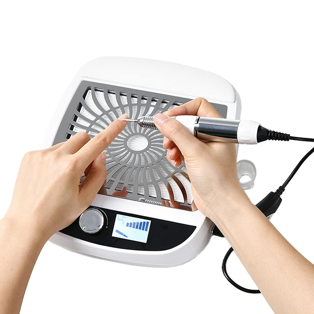 Professional Strong Power Nail Dust Collector Fan Nail Dust Collector Rechargeable Nail Dust Collector