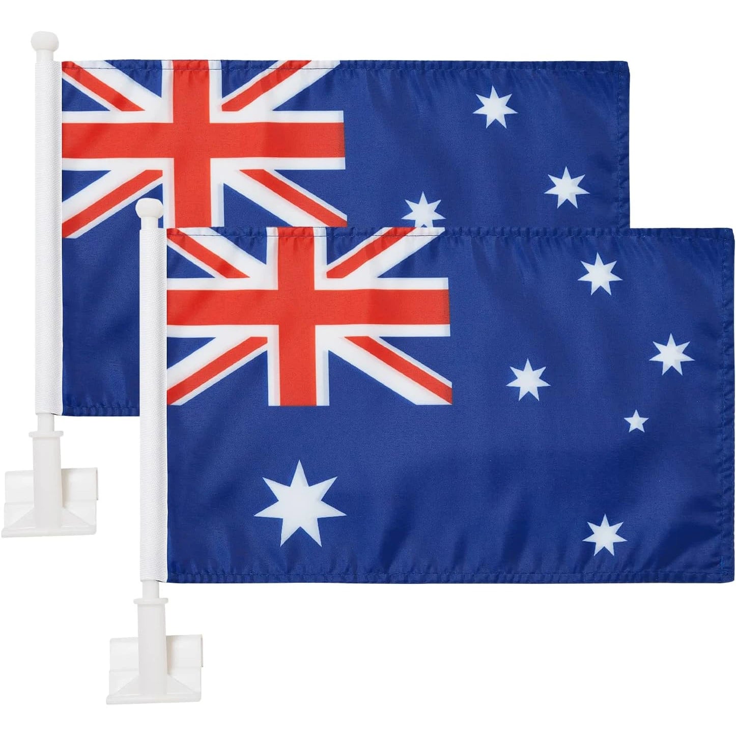 Factory Wholesale 12x18inches Australian Car Window Flag 100% Polyester Double-Side Custom Australian Car Window Advertising