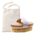 Private Label Dry Skin Wooden Bath Brush Natural Bamboo Sisal Bristle Body Brush for Cellulite Exfoliating