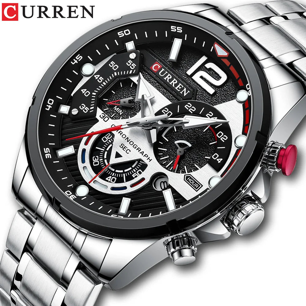 CURREN 8395 New Hot Watches Men Wrist Luxury Quartz Gift Dropshipping Custom Logo Watch 8395 Relojes Hombre Business Male Clock