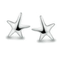 925 Sterling Silver Women's Starfish Earrings Gold-Plated Cute Korean Version Temperament Jewelry for Parties
