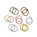 100pcs 20x17mm Round Charms Hollow Glue Blank Pendant Tray Bezel Charms DIY Bracelet Necklace Handmade Bezel Molld