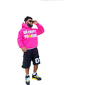 KY Homme Boxy Hoddie Silk Screen Print Crop Winter Hoodies Men Designer Hoodie Men Designer Hoodies