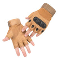 Factory Wholesale Hard Knuckle Outdoor Glove Lightweight Sport Hunting Protective Glove Fingerless Tactical Glove