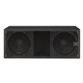RM28SUB 1600W Dual 18 Inch Passive Subwoofer for Stage Bars KTV Rooms Concert Halls Multimedia Function Halls
