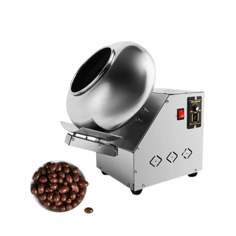 Industry Film Polishing Machine Peanut Sugar Coating Machine Chocolate Candy Rounding Machine