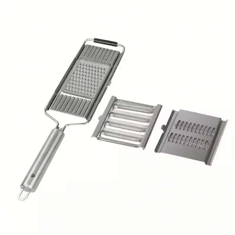 Hot Sale Multi-purpose Manual Vegetable Cutter Stainless Steel Shredder with Handle Kitchen Utensils Portable Vegetable Grater