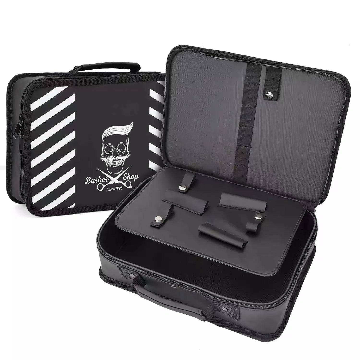 Salon Hairdressing Bag Barber Haircut Scissors Bag Multi-Function Storage Organizer Clippers Combs Hair Styling Accessories Case