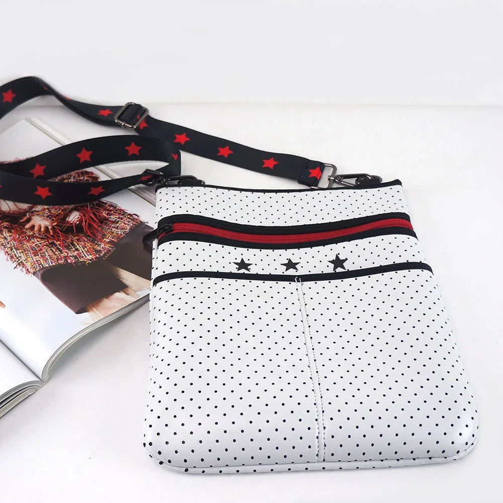 Hot Sale Crossbody Beach Bag New Camouflage Pintting Summer Large Tote Ladies Bag Neoprene Women Shoulder Bag