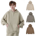 High Quality Custom Logo 350G 100% Cotton Heavyweight Fleece Blank Oversized Plus Size Men'S Hoodies Vetement Homme