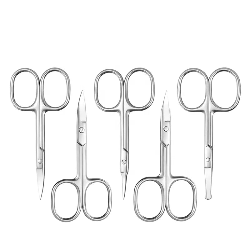 Eliter In-Stock Manicure Scissors Hot Sell Curved Stainless Steel Cuticle Nail Scissors for Toe & Finger Nails Beauty Tool