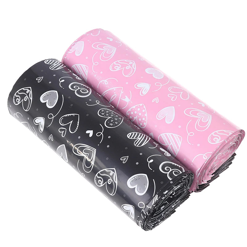 Poly Mailer Wrapping Envelopes  with Self-Sealed Mail Storage Bags Garment Mailer Wrapping Bags