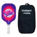 Custom Carbon Fiber Pickleball Paddle Professional Lightweight 14mm with Pickleball Balls