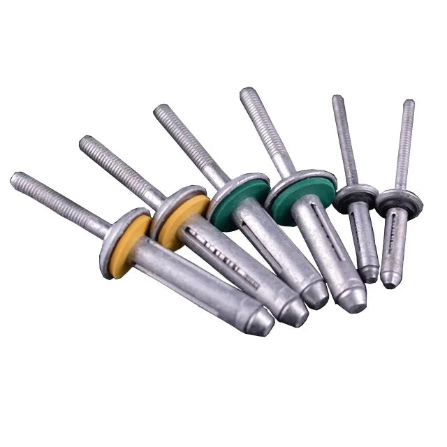 Manufacturer Aluminum 5056 Stainless Steel Waterproof Trifold Pop Rivets With Washer