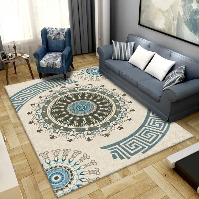 Carpets Manufacturer Home Large Crystal Velvet Geometric 3d Print Floor Carpets and Rugs for Living Room