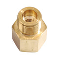 Brass Gold CO2 Argon Gas Tank Regulator G3/4 W21.8-14/DIN477 Threads Food Processing Straight Valve Body Adapter 120g 38mm OEM