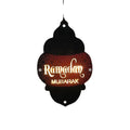 Kanlong New LED Wooden Lantern Lamp for Ramadan and EID Mubarak Wall Decoration Home Decor with Moon and Number Shapes