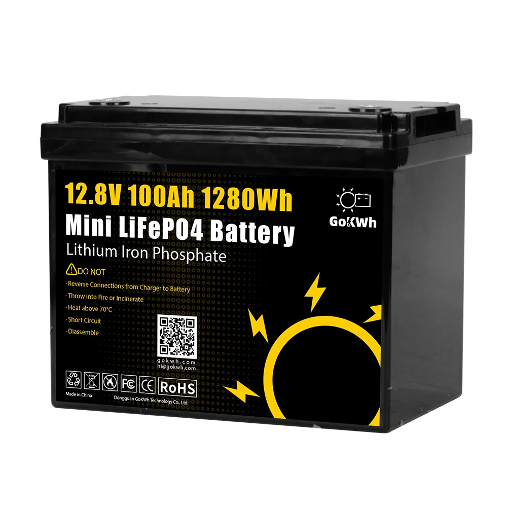 Hot selling in Europe 12V 24V 100Ah 200Ah Lifepo4 BYD 12.8V 25.6V Lithium Iron Phosphate Camping Car RV Solar Storage Battery