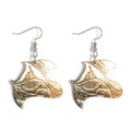 Wholesale Hawaiian Designer Personality Silver Plated Mother of Pearl Earrings Cheap Jewelry Online