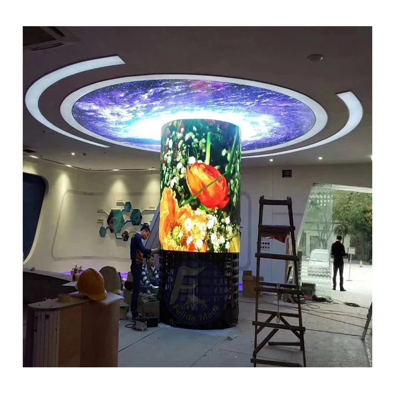 P1.2 P1.5 P1.6 P1.875 P2 P2.5 P3 P4 Indoor Led Flex Screen Foldable Led Display