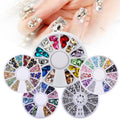 BIN Wholesale Nail Art Accessories Rhinestone White Diamond Jewelry Nail Art Decoration