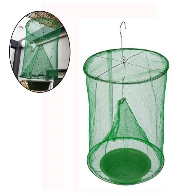 Factory Price Reusable Stable Fly Killer Cage Hanging Horse Fly Catcher Flies Killer for Farm Orchard