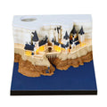 2027 Hot Sale Exquisite Magic Castle Original DIY Notepad 3D Memo Pad Desk Paper Calendar With Notepad Craft Paper
