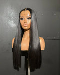 13x4 Glueless Straight Transparent HD LaceFront Wig Vietnamese Human Hair Bone Straight Full Lace Wig