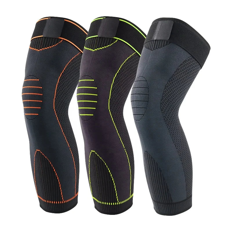 Full Leg Sleeves Long Compression Leg Sleeve Knee Sleeves Protect Leg for Men Women
