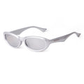 STORY STY77337H Fashion Women's Men's Sports Eyewear Oval Sunglasses New Glasses 2025 Small Frame Silver Sun Glasses