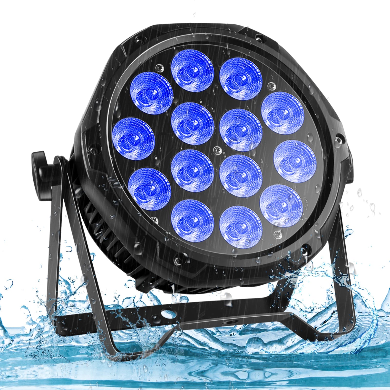 IP65 Waterproof 14PCS RGBW 4-IN 1 LED Lighting Outdoor Stage Par Light DMX Control