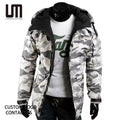 Liu Ming New Winter Camouflage Hoodie Jacket Fleece Camo Coat Cotton Men Outwear Jacket