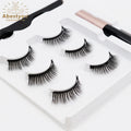 Abestyou Handmade Highest Quality Faux Mink Magnetic Eyelashes with 5 Magnets Light & Strong Magnetic Reusable Free Samples