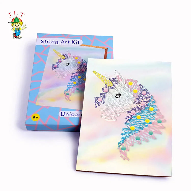 Factory Direct Supply 3d String Art Kit Colorful String Art Craft Kit Household Children Handmade String Art Diy Kit