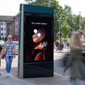 For HD LCD Floor Standing IP65 SDK Enabled Digital Poster Commercial Signage for Public Wayfinding