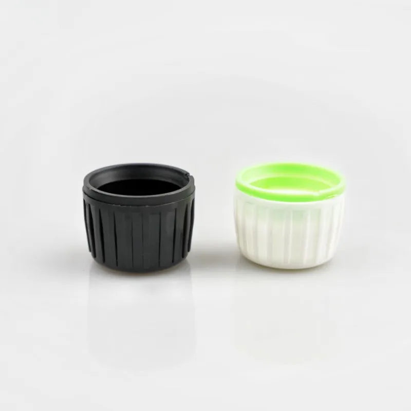 Hot Product  28mm Plastic Bottle Proof Screw Cap with Transparent Inner Plug for Syrup Juice Bottle