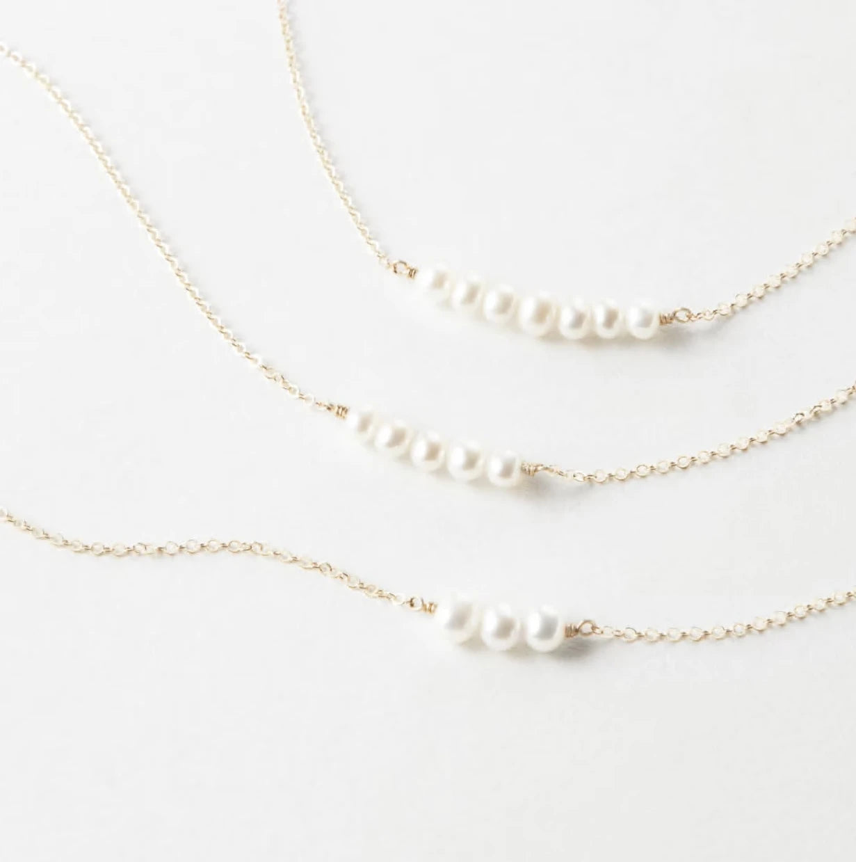 Vintage Wholesale Pearl Necklace Stainless Steel Beads Custom Freshwater Fashion Chain Baroque Choker Waterproof Jewelry Women