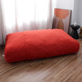 Deluxe Bean Bag Foam Filled Rectangular Living Room Study Lounge Reading Comfortable Lazy Bag Sofa
