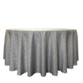 Wedding Table Decorations 132 Round Silver Table Cloth