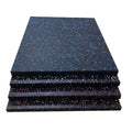 Anti-Slip Rubber Gym Flooring Tile 25mm 30mm Indoor Fitness Rubber Mats Gym Floor Rubber Tile