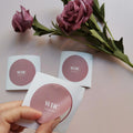 Custom Logo Printing Square Round Labels Vinyl Gift Wrapping Gold Foil Stamping Self Adhesive Circle Stickers for Small Business