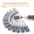 28mm Wood Polishing Feed Rod 2 102-piece Sandpaper Ring Sanding Belt Rotary Grinding Tool Accessories