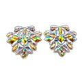 Hot Fix Sparkly Rhinestone Applique Patches Carnival Costumes Accessories Iron on Patches Wholesale