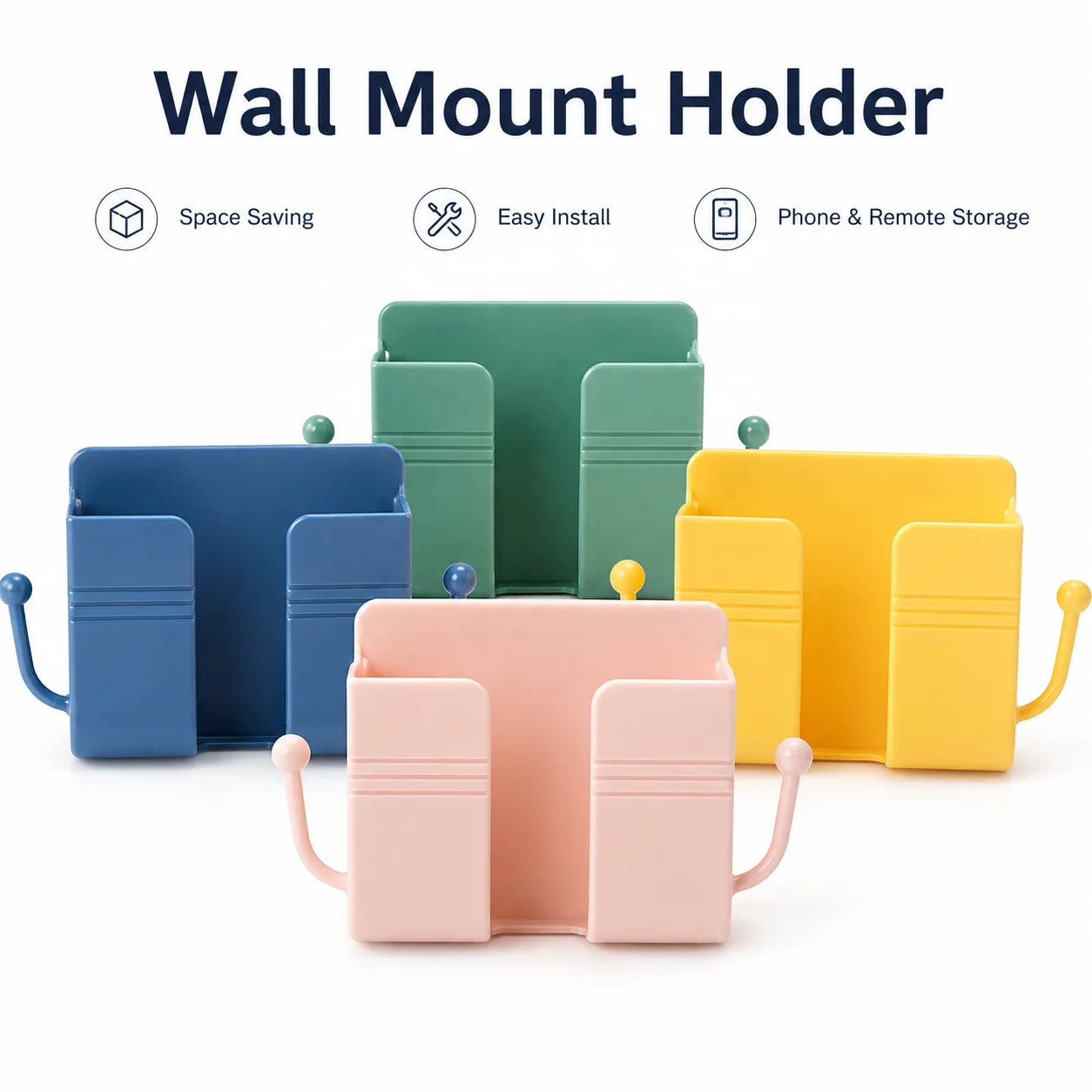 Remote Control Stand Holder 6 Slot Organizer for Multiple Remotes Space Saving Durable ABS Plastic Best Price Limited Offer